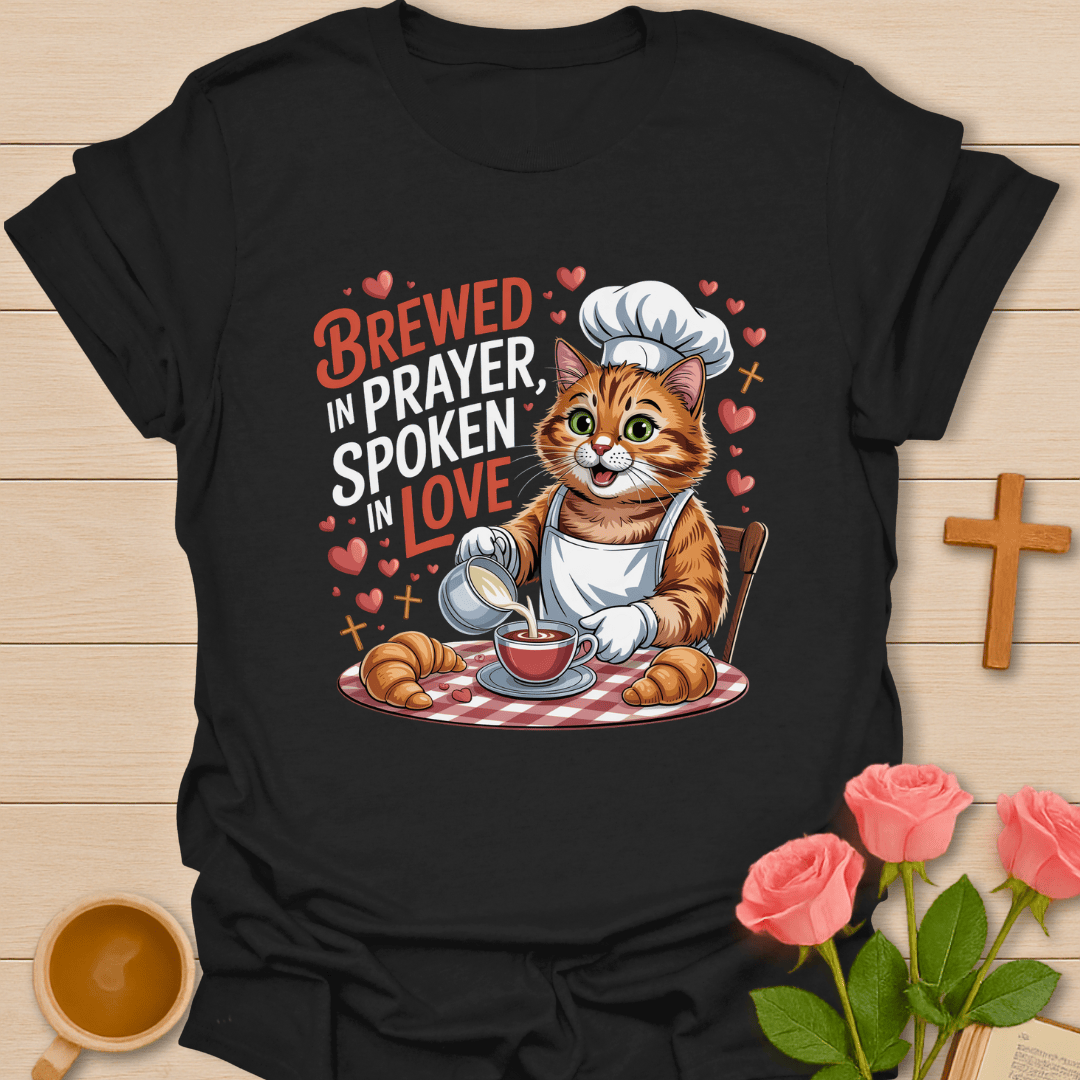 Brewed In Prayer T-Shirt T-Shirt