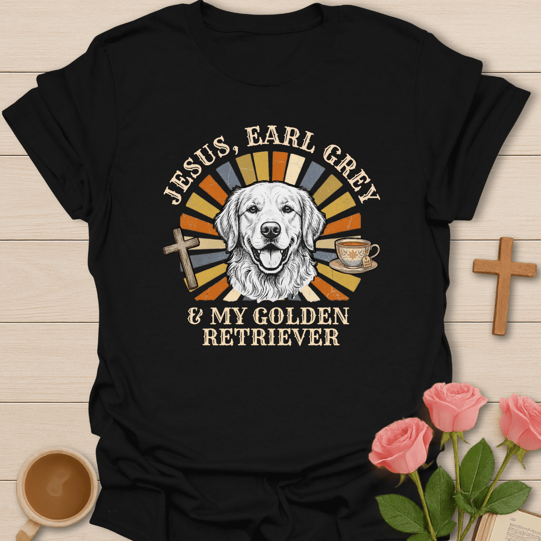 Jesus Tea Dog Lover T-Shirt T-Shirt
