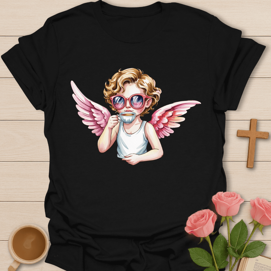Cupid's Tea Break T-Shirt T-Shirt
