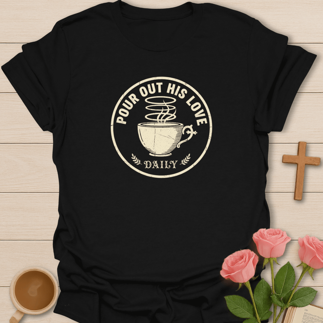 Pour Out His Love Daily T-Shirt T-Shirt