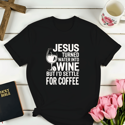 Wine Or Coffee T-Shirt