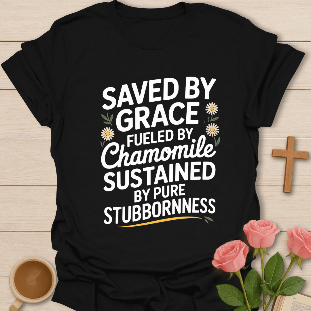 Saved by Grace Tea T-Shirt T-Shirt