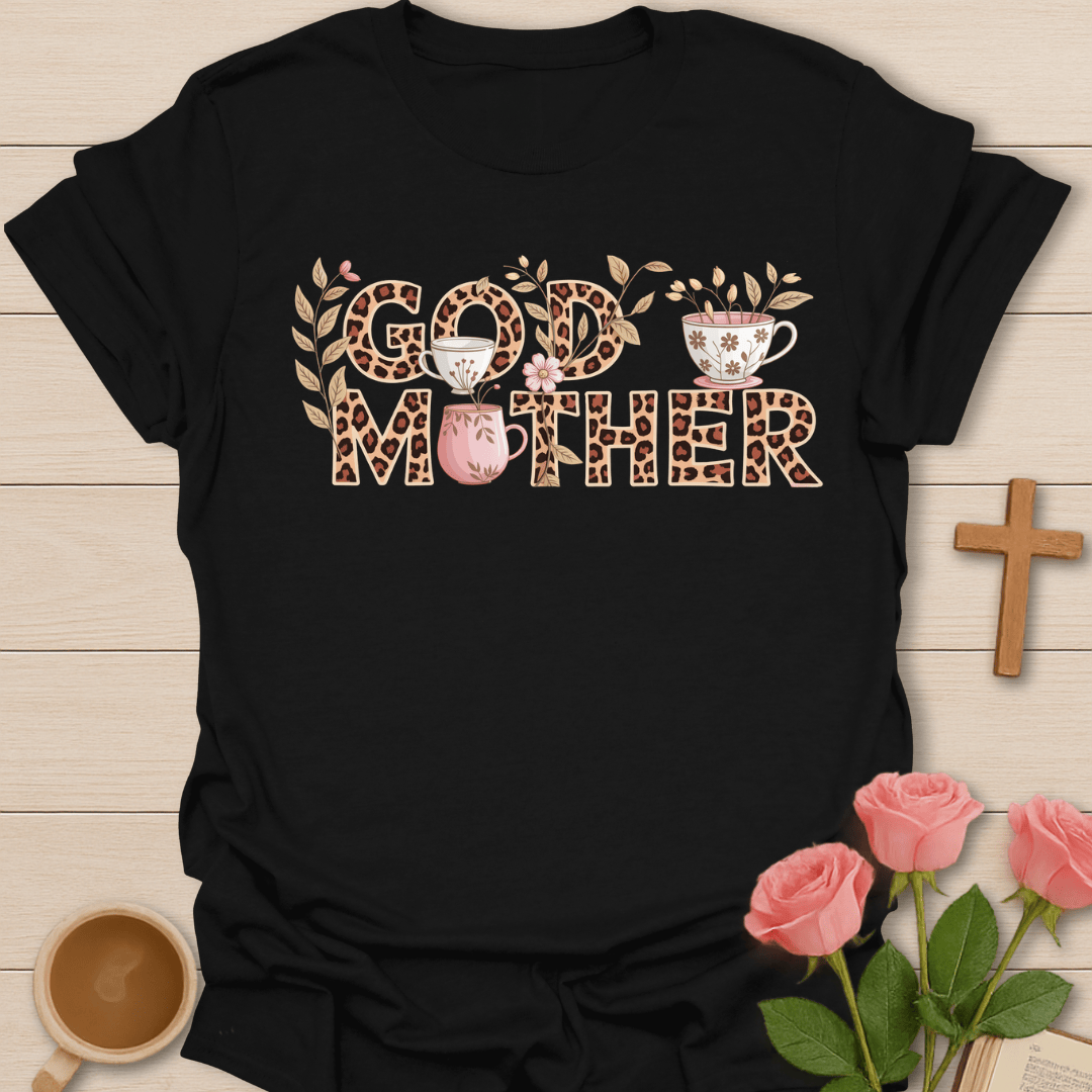 Leopard Godmother Tea T-Shirt T-Shirt