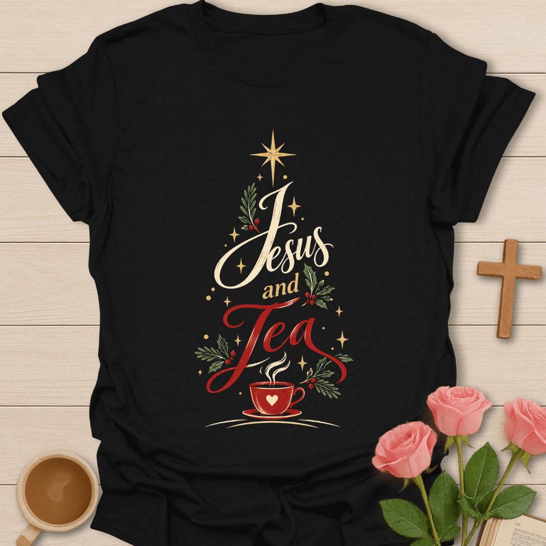 Jesus & Tea Christmas T-Shirt