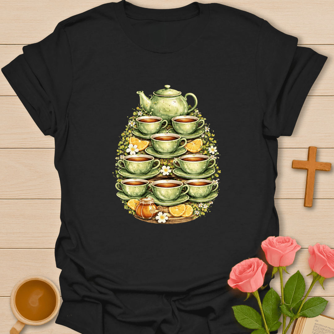 Tea Lover Easter Egg T-Shirt