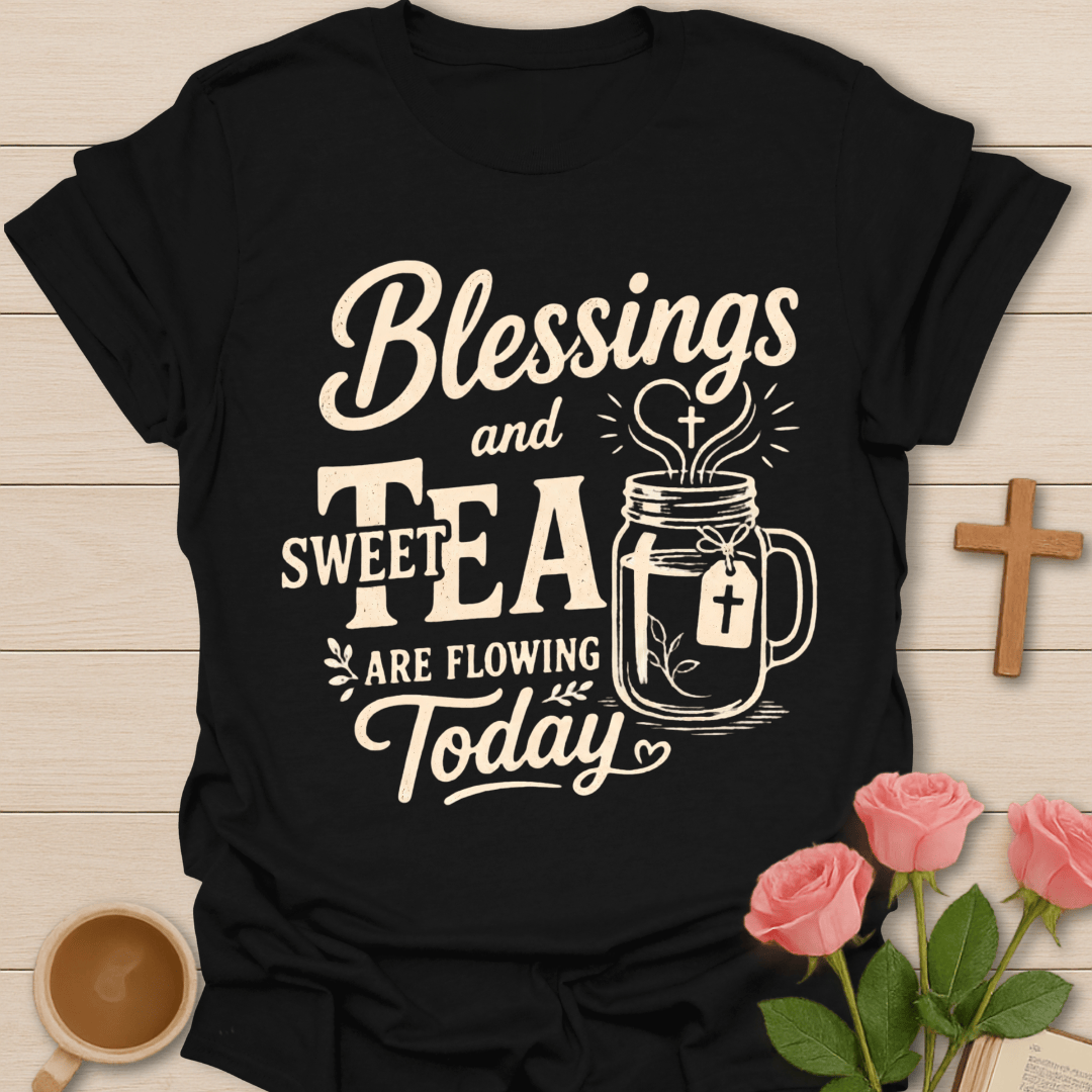 Sweet Tea Blessings T-Shirt T-Shirt