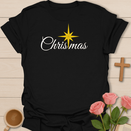 Star Of Bethlehem Christmas T-Shirt - Kozzy Co Black / S