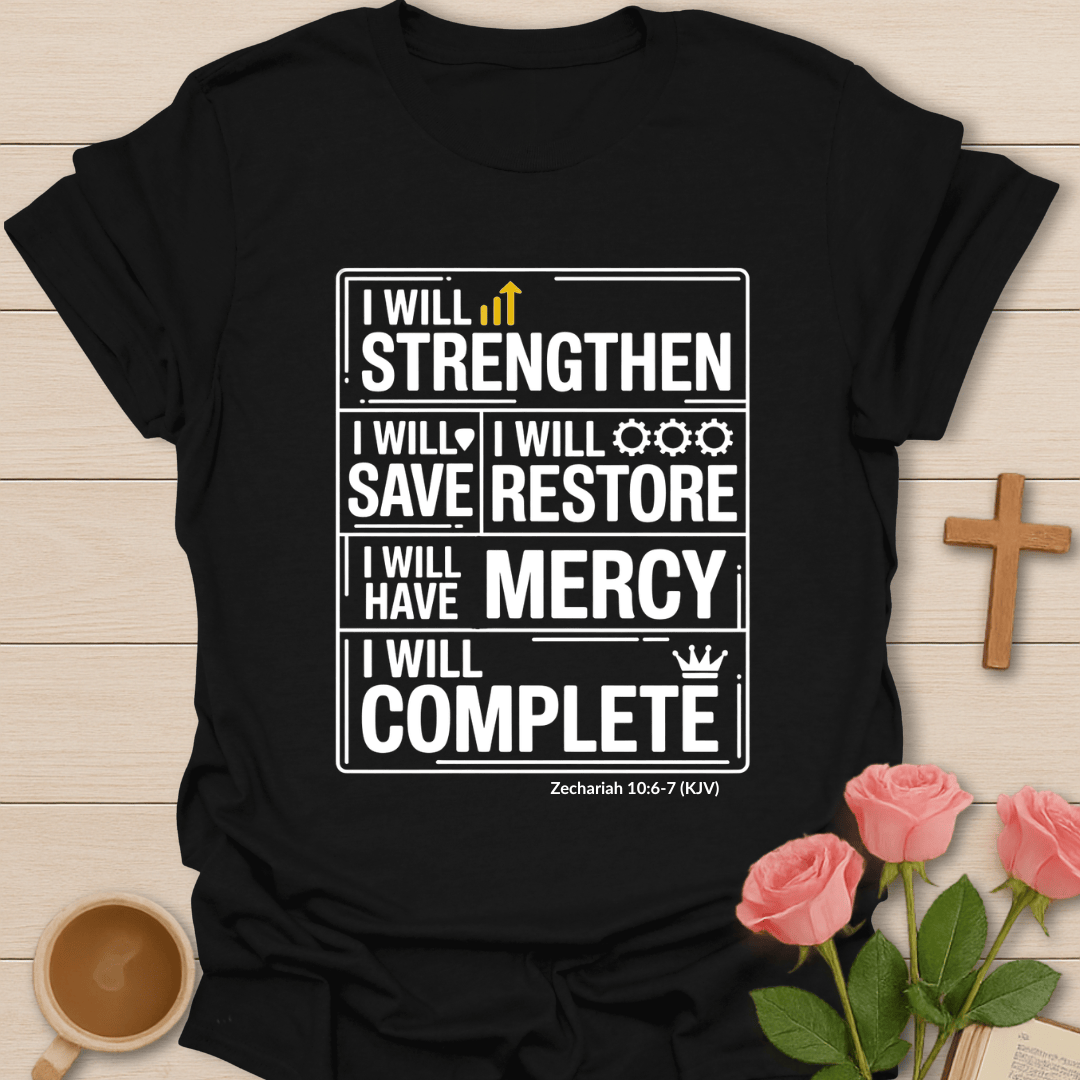 God's Five I Wills T-Shirt T-Shirt