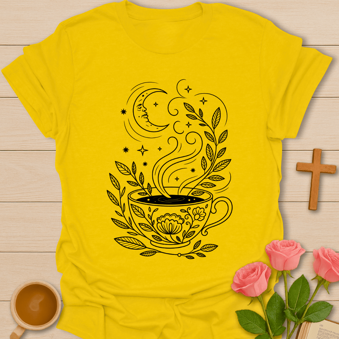Love Tea To The Moon  T-Shirt T-Shirt