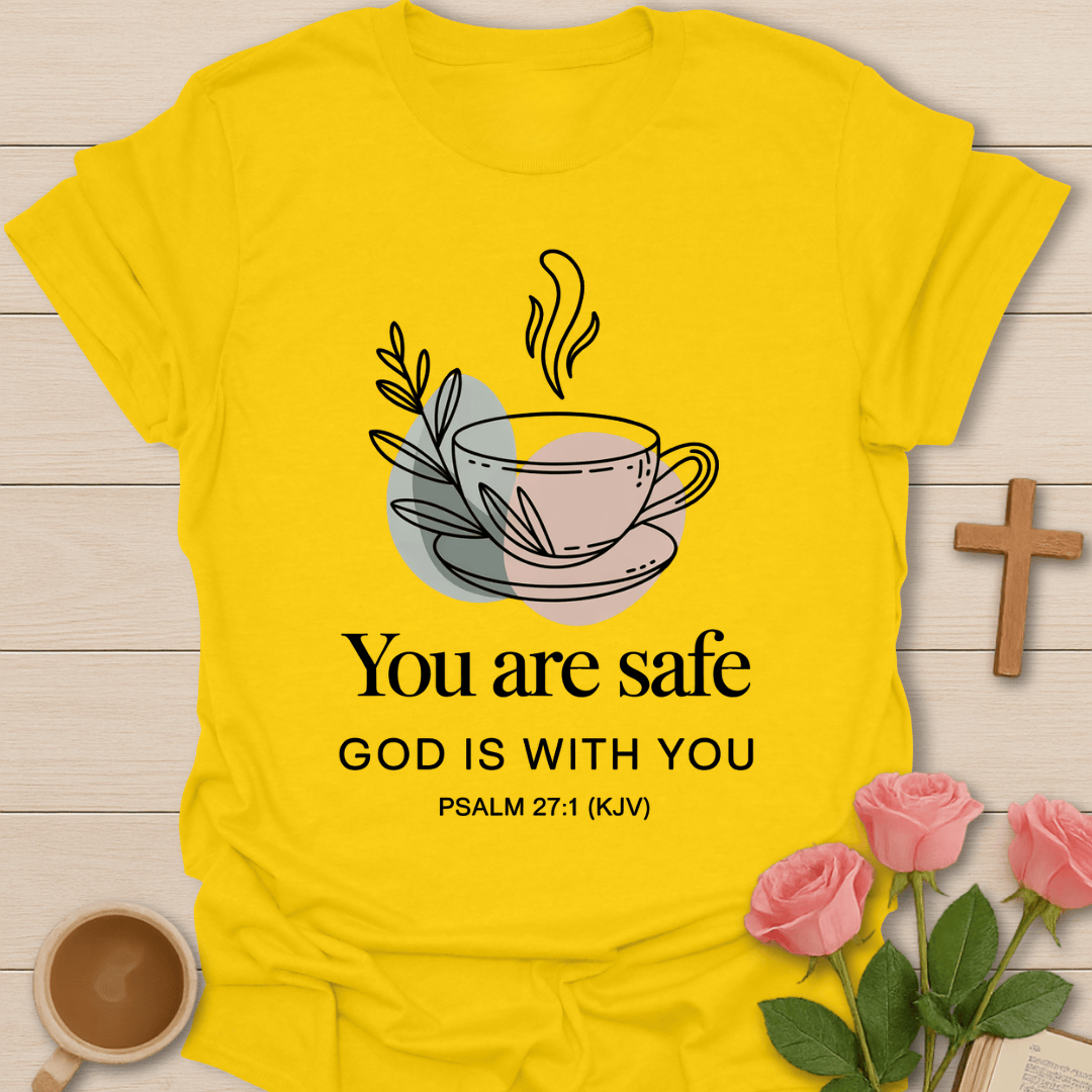 Quiet Faith Tea Comfort T-Shirt T-Shirt