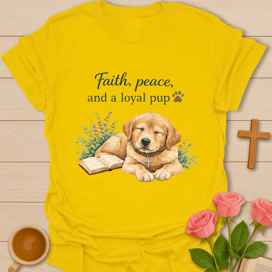 Loyal Pup T-Shirt T-Shirt