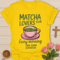 Matcha Lovers Club T-Shirt T-Shirt