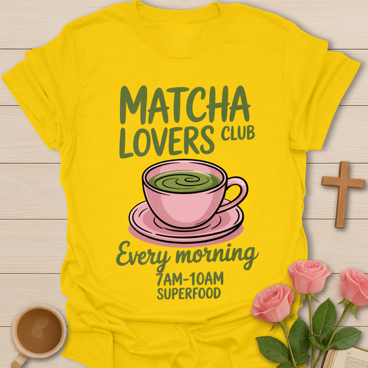 Matcha Lovers Club T-Shirt