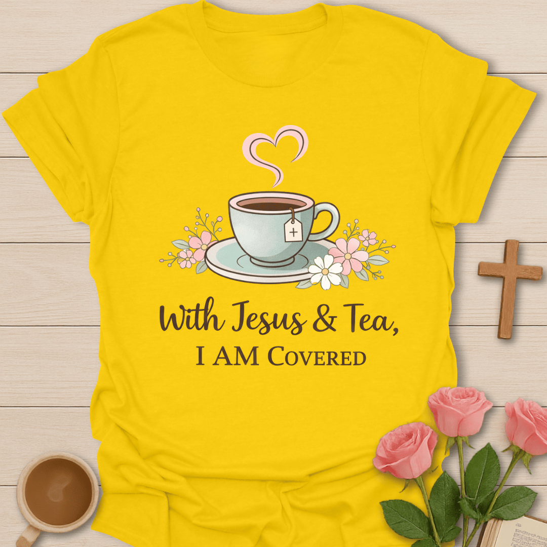 Covered in Grace Tea T-Shirt T-Shirt