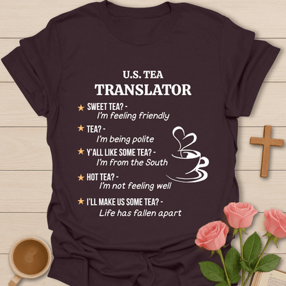 US Tea Translator T-Shirt