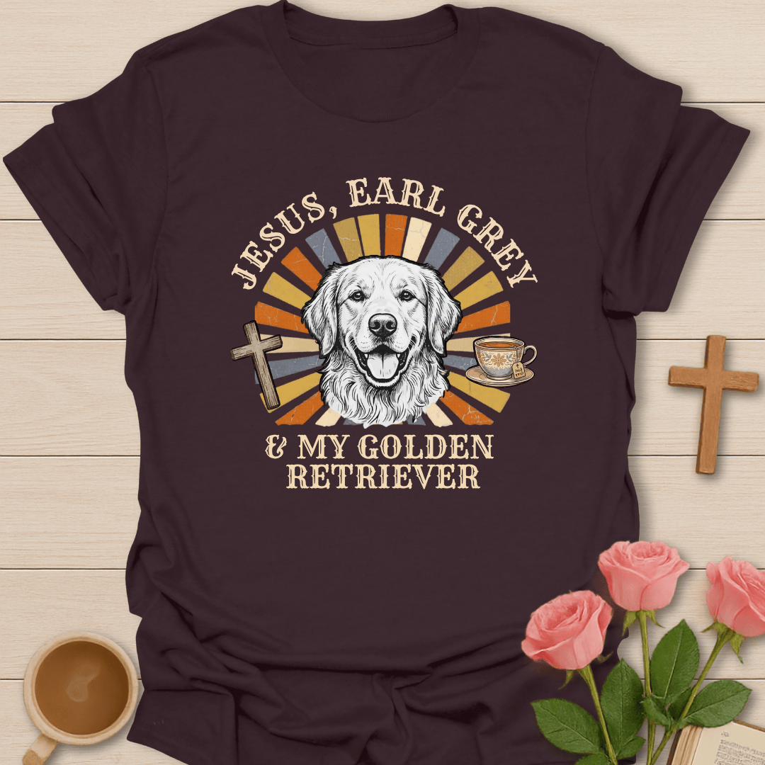 Jesus Tea Dog Lover T-Shirt T-Shirt