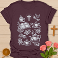 90's Vintage Faith & Tea Devotion T-Shirt T-Shirt