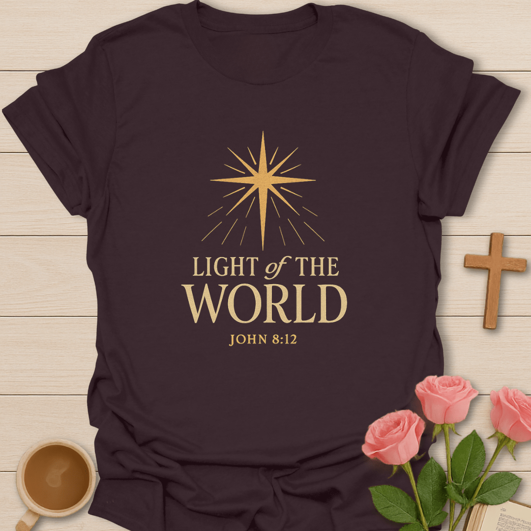 Light Of The World Christmas T-Shirt