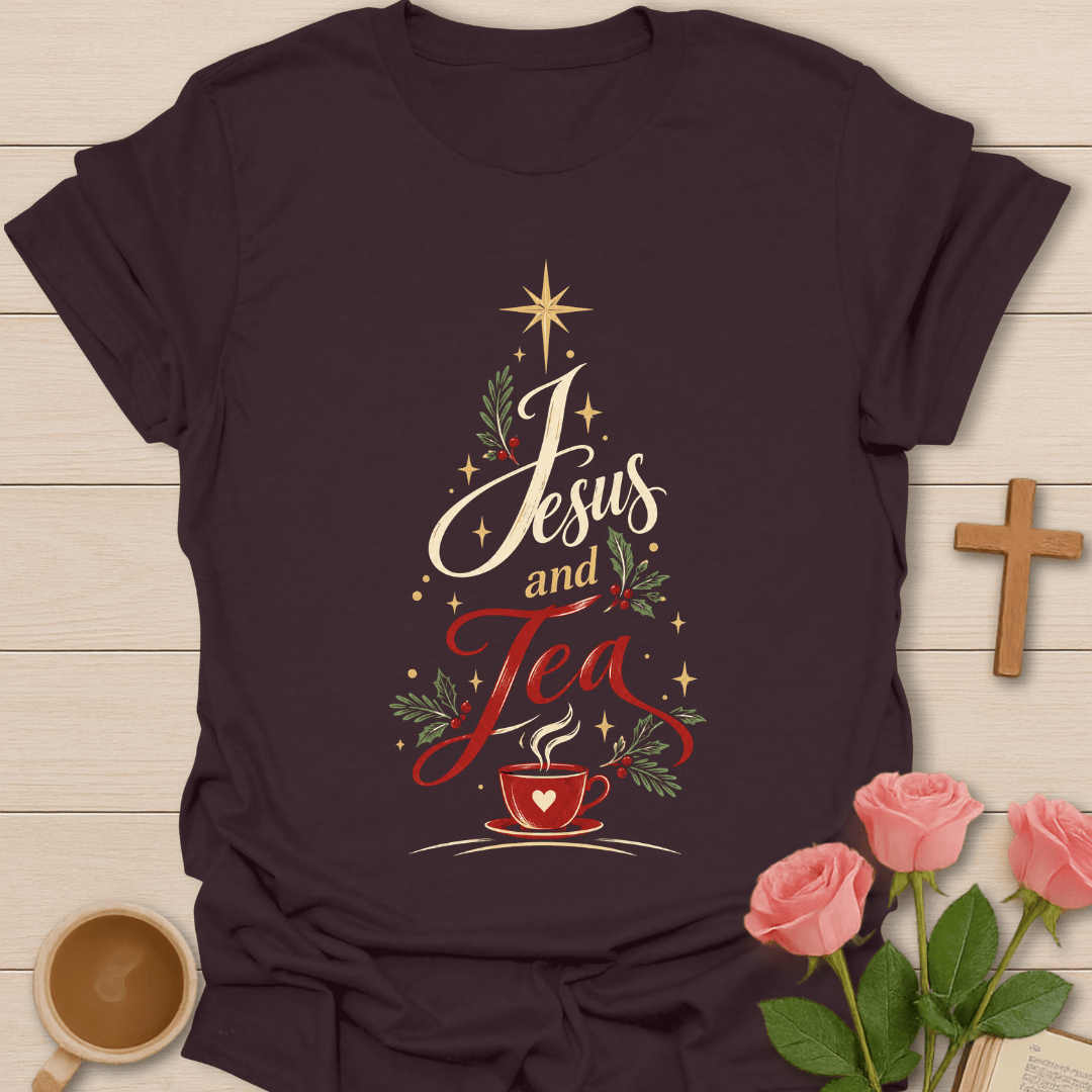Jesus & Tea Christmas T-Shirt