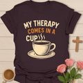 Tea Therapy Cup T-Shirt T-Shirt