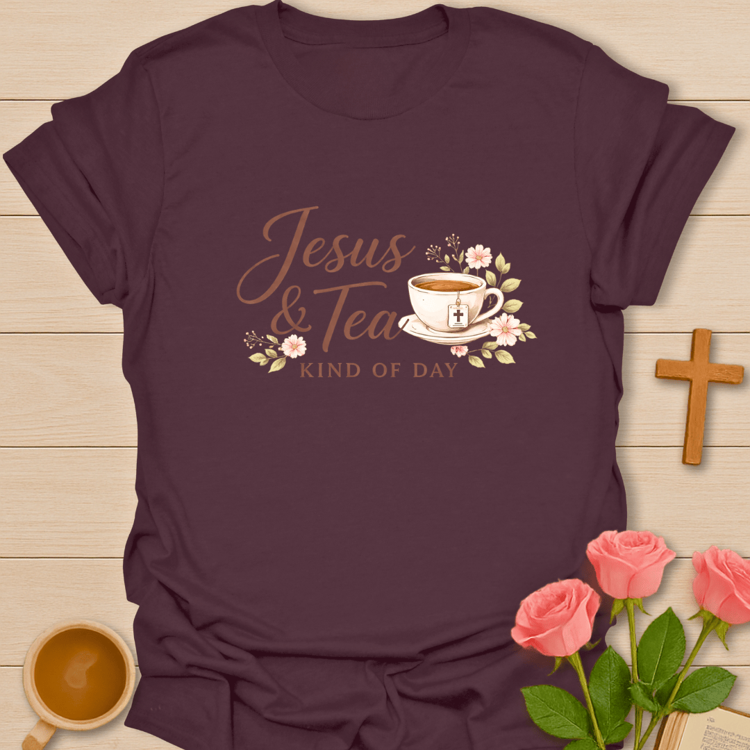 Jesus & Tea Cozy Day T-Shirt T-Shirt