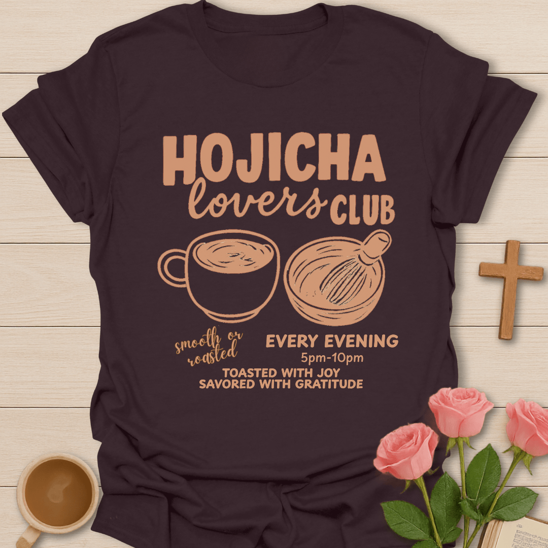 Hojicha Lovers Club T-Shirt T-Shirt