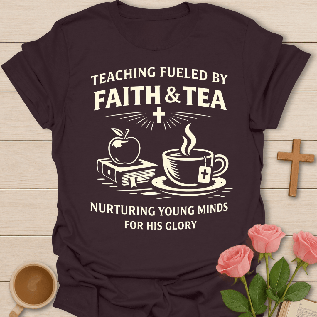 Faith & Tea Teacher Shirt T-Shirt