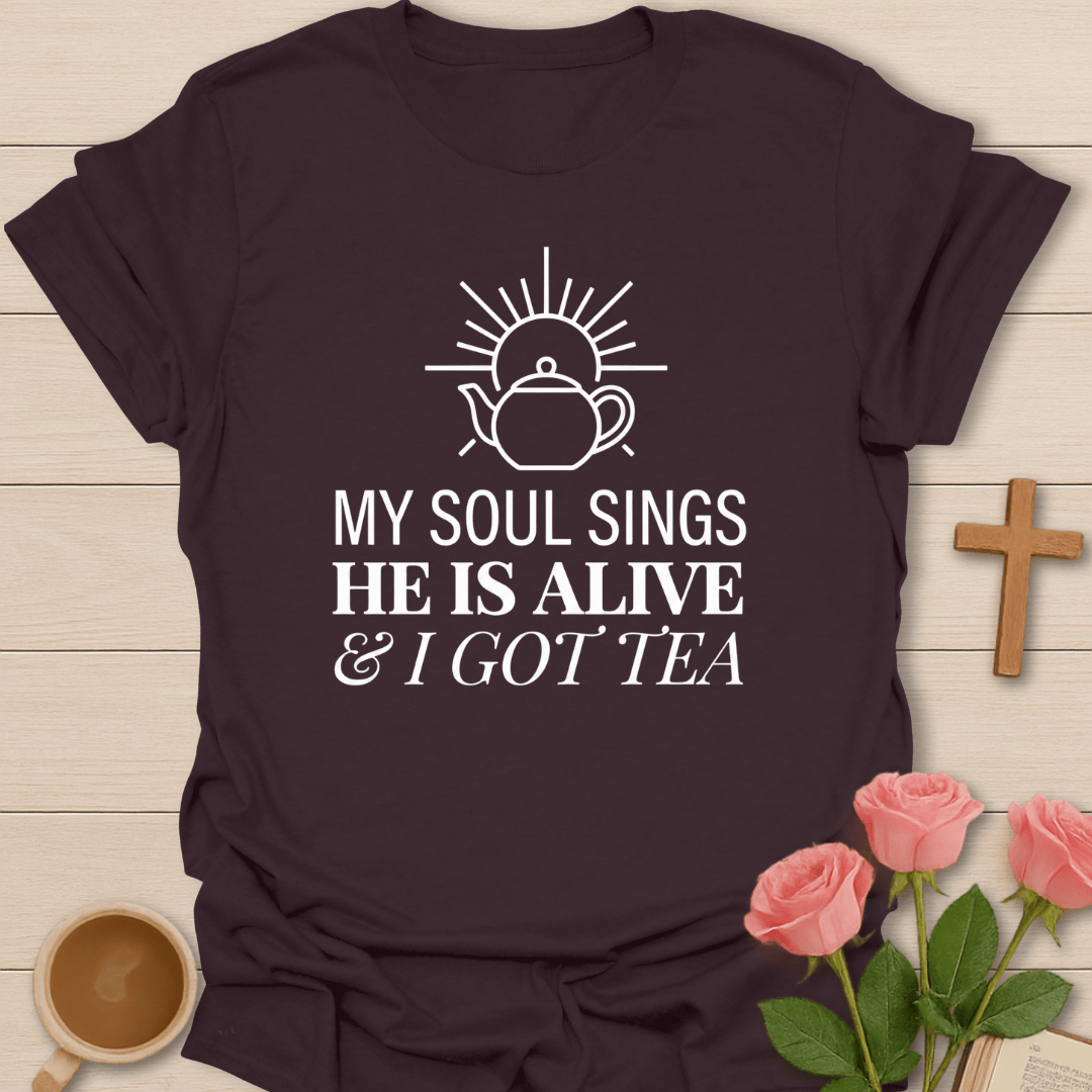 Soul Sings Tea T-Shirt T-Shirt