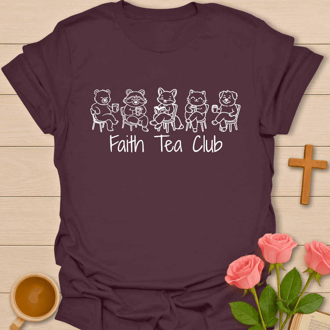 Faith Tea Club Animal Edition T-Shirt T-Shirt