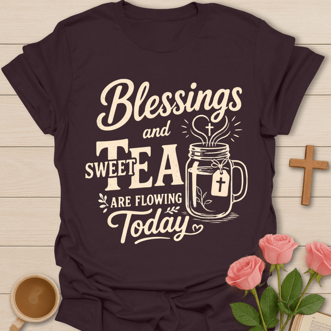 Sweet Tea Blessings T-Shirt T-Shirt