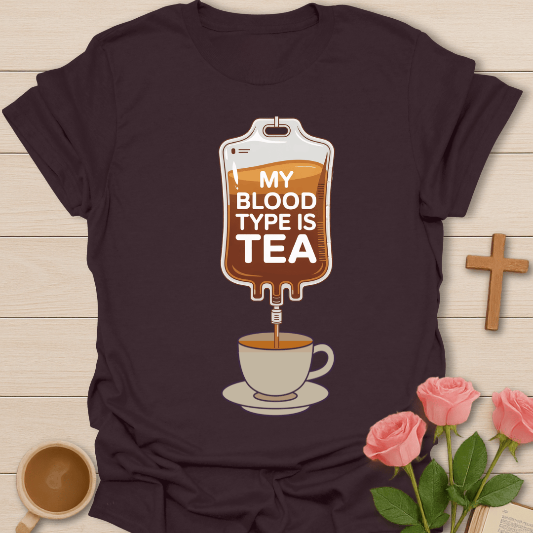 Tea Lover Type Shirt T-Shirt