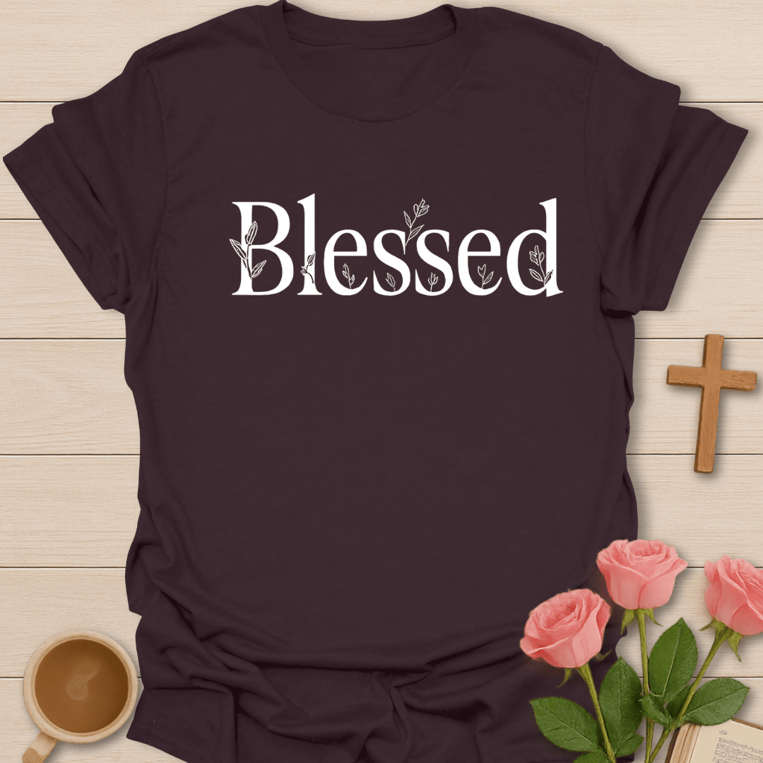 Blessed Floral T-Shirt T-Shirt