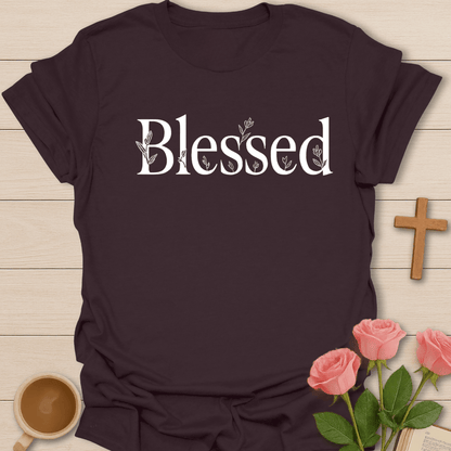 Blessed Floral T-Shirt T-Shirt