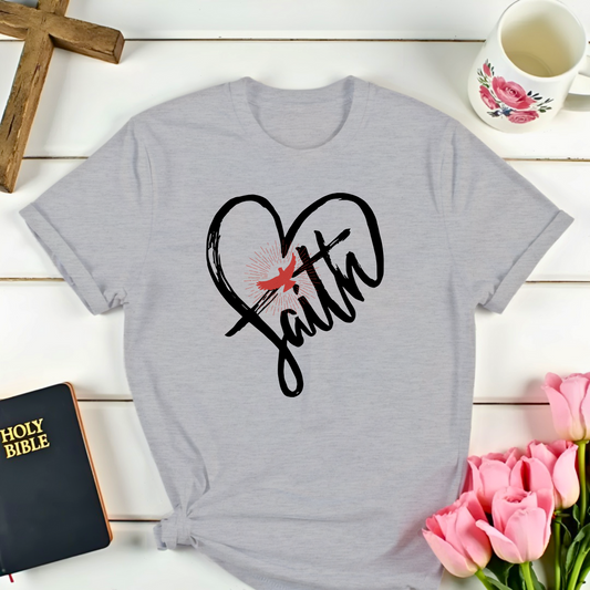 Faith Love T-Shirt  Kozzyco
