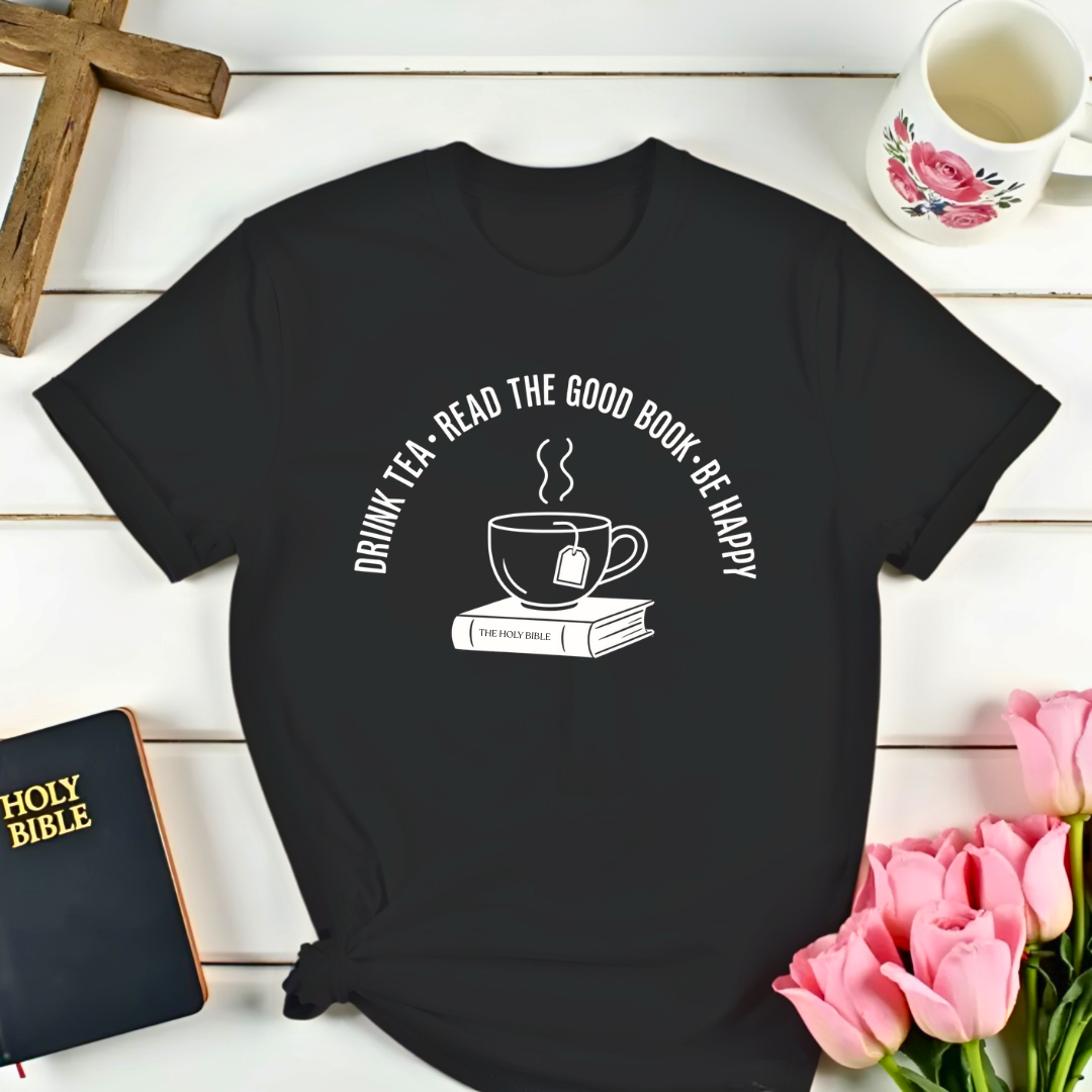 Drink & Read The Good Book T-Shirt