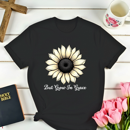 Elegant Sunflower T-Shirt  Kozzyco
