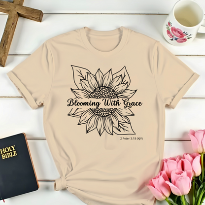 Blooming Sunflower T-Shirt  Kozzyco