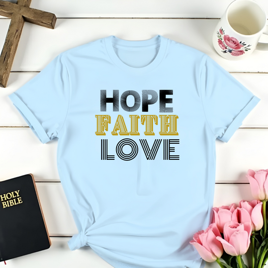 Faith Hope Love T-shirt