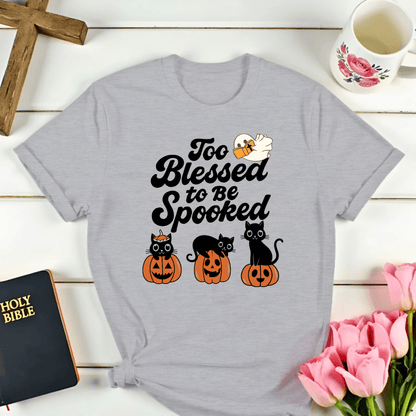 Too Spooked Cat T-Shirt