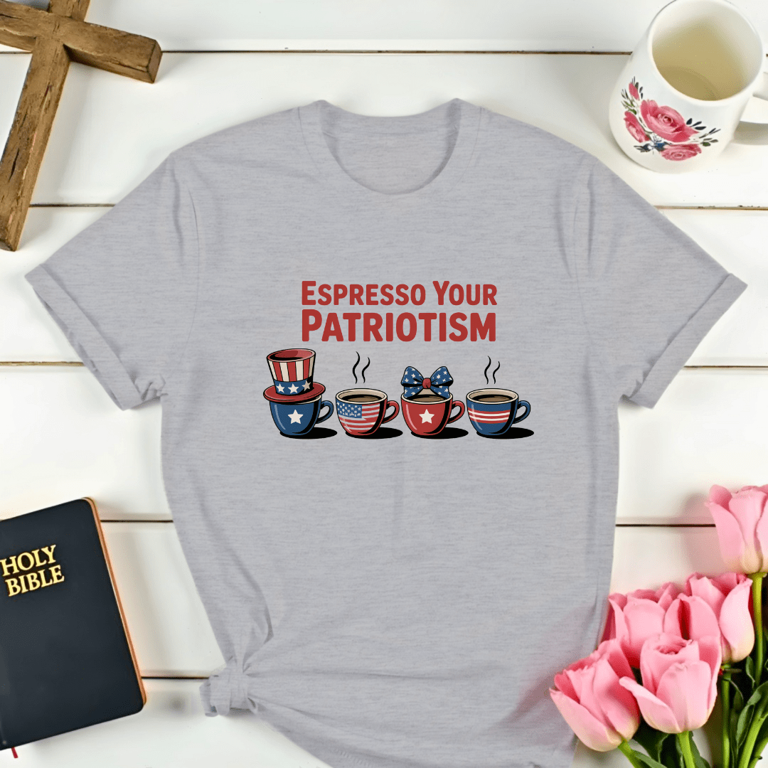 Espresso Your Patriotism T-Shirt