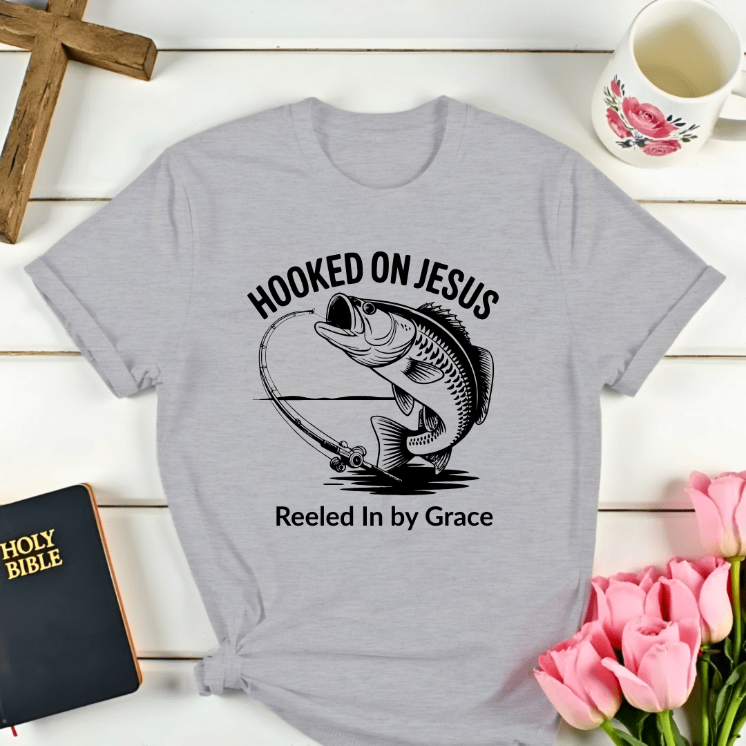 Hooked On Jesus T-Shirt