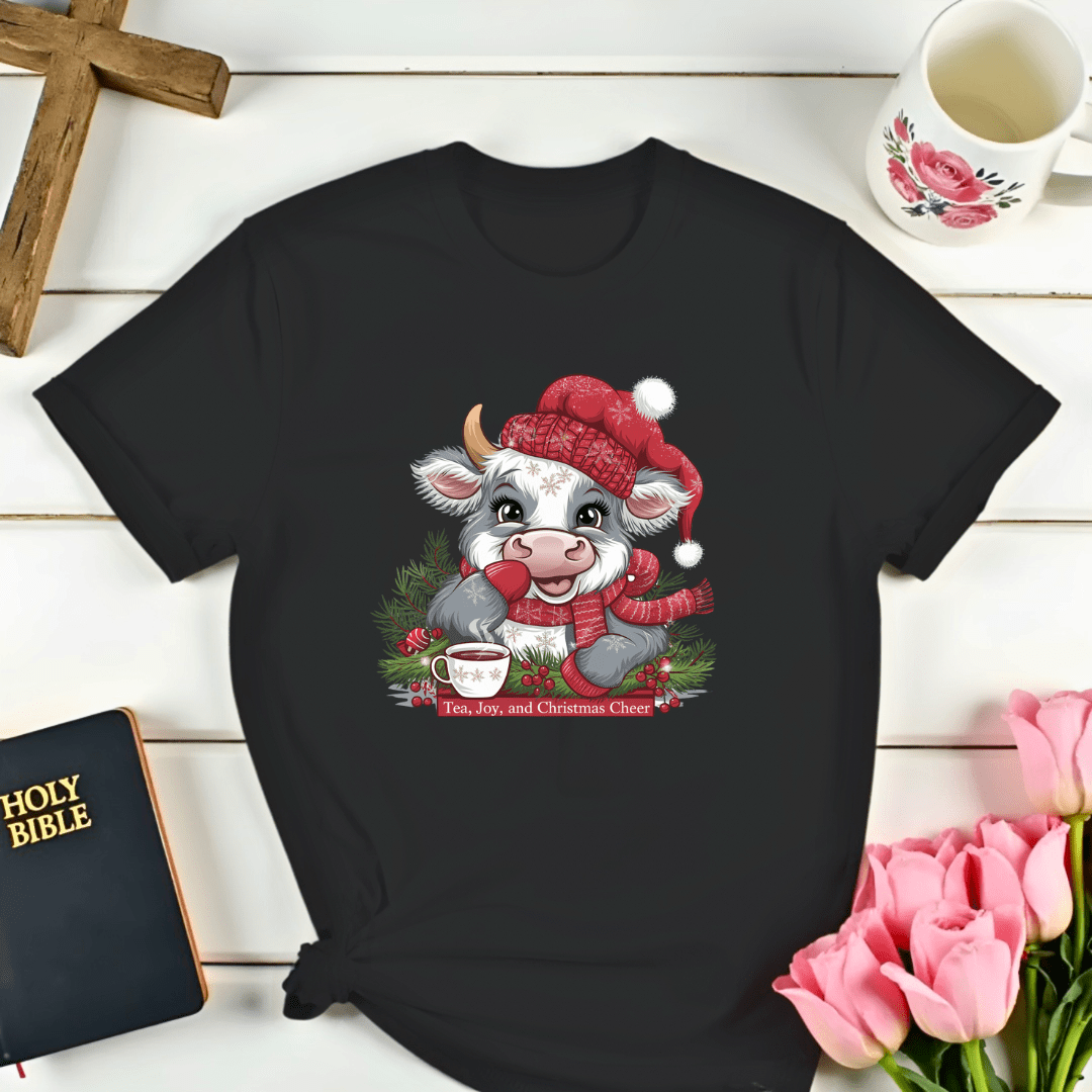 Tea, Joy & Christmas Cheer T-Shirt