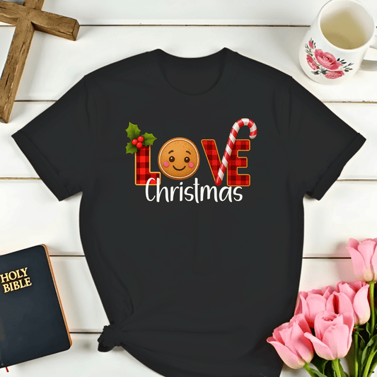 Gingerbread Love Christmas T-Shirt