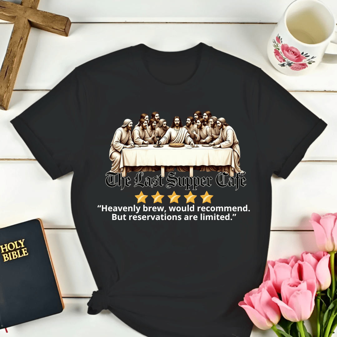 Last Supper Five Stars Review T-Shirt