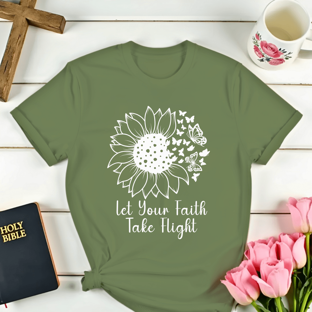 Faith Sunflower Flight T-Shirt