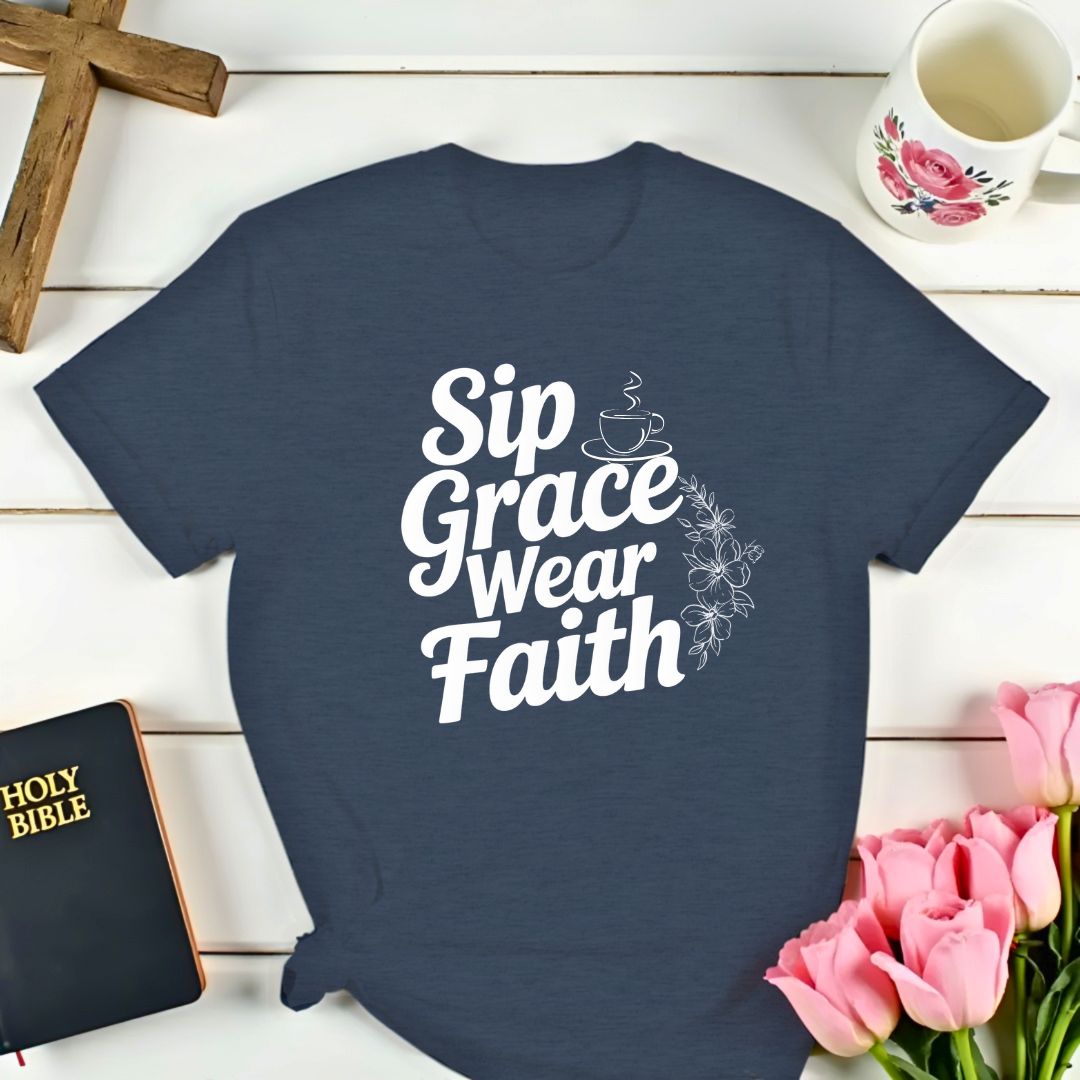 Sip Grace Wear Faith T-Shirt