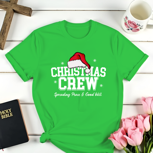 Christmas Crew Peace T-Shirt