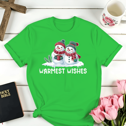 Warmest Wishes Snow-Couple T-Shirt