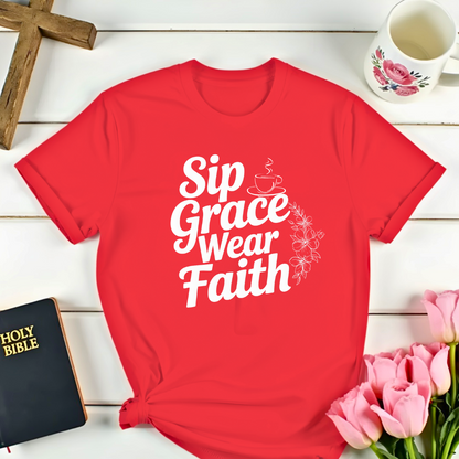 Sip Grace Wear Faith T-Shirt