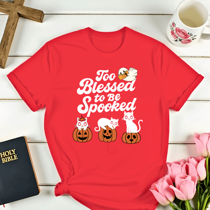 Too Spooked Cat T-Shirt